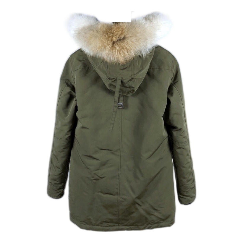 Canada Goose Chateau Fur-Trim Parka | Military Green | 625-Fill Down