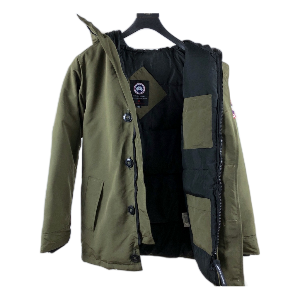 Canada Goose Chateau Fur-Trim Parka | Military Green | 625-Fill Down