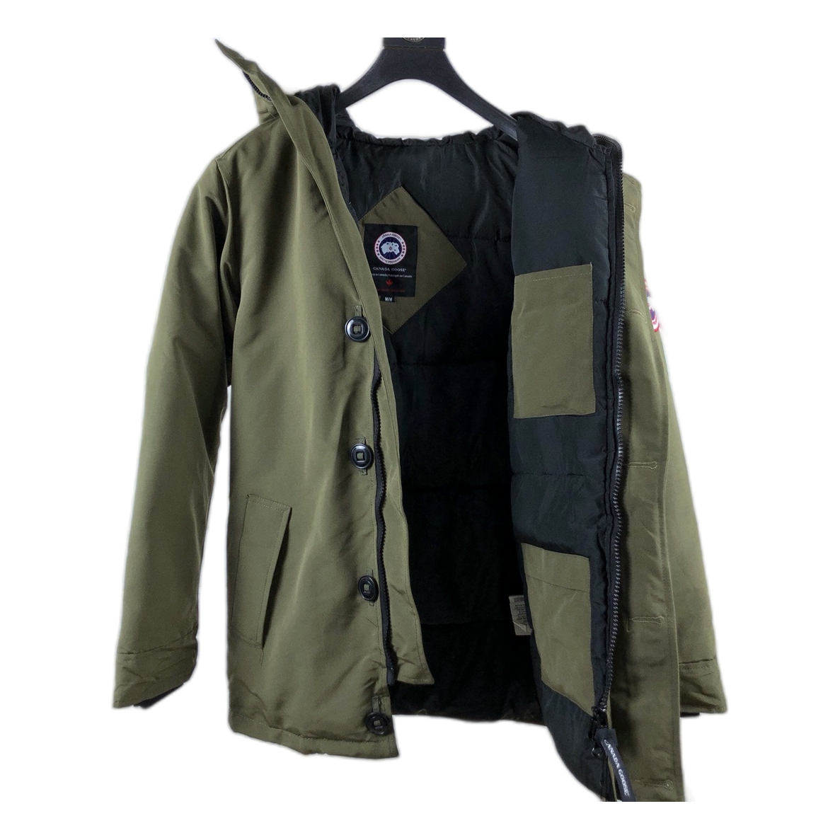 Canada Goose Chateau Fur-Trim Parka | Military Green | 625-Fill Down
