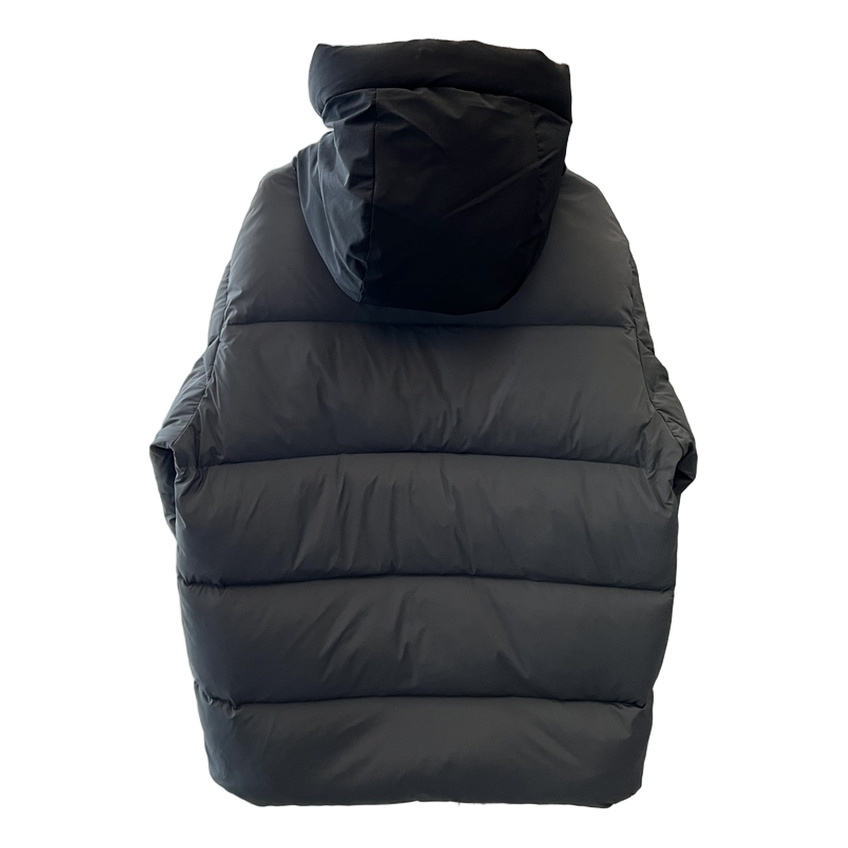 Moncler Contrast-Hood Colour-Block Puffer Jacket | Premium Down