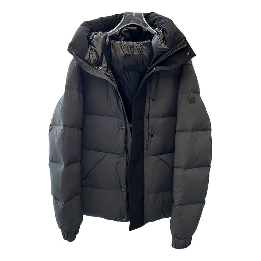 Moncler Contrast-Hood Colour-Block Puffer Jacket | Premium Down