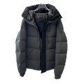 Moncler Contrast-Hood Colour-Block Puffer Jacket | Premium Down