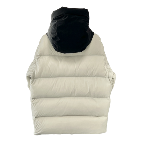 Moncler Contrast-Hood Colour-Block Puffer Jacket | Premium Down