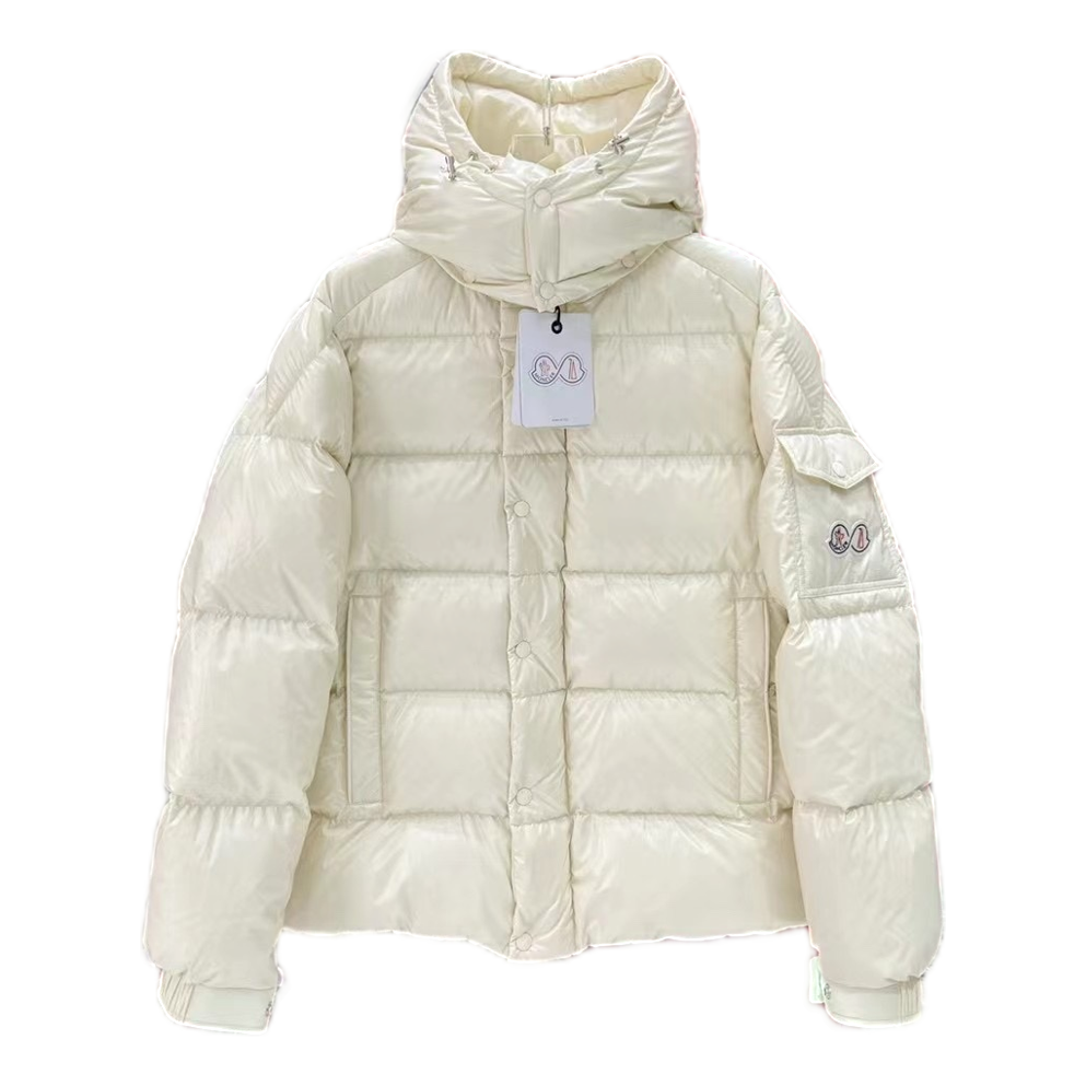 Moncler Maya 70th Anniversary Glossy Hooded Puffer Jacket | Collector's Edition