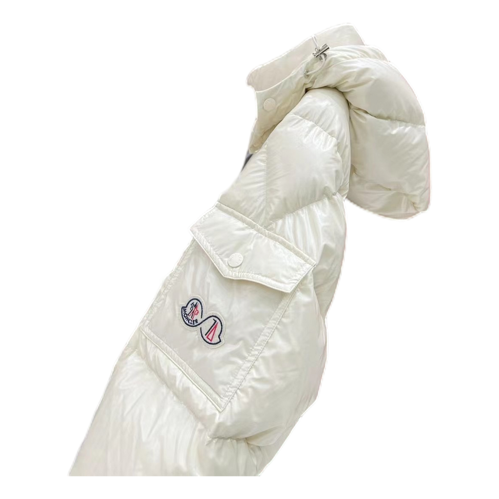 Moncler Maya 70th Anniversary Glossy Hooded Puffer Jacket | Collector's Edition