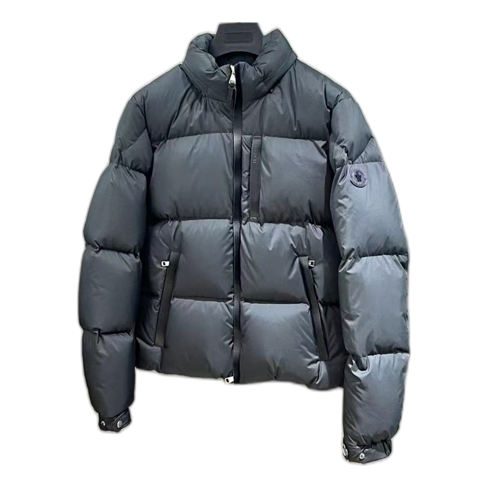 Moncler Stand-Collar Puffer Jacket | Black | Premium Down
