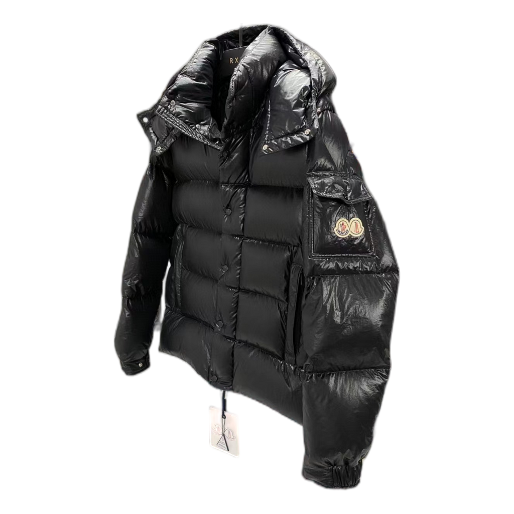 Moncler Maya 70th Anniversary Glossy Hooded Puffer Jacket | Collector's Edition