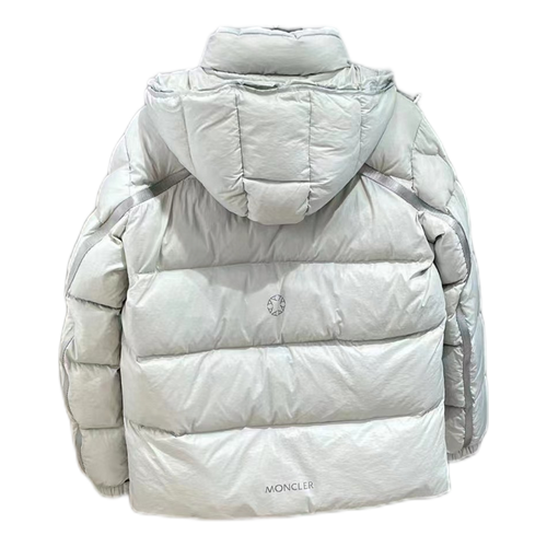 Moncler Double-Zip Hooded Puffer Jacket | Off White | Premium Down