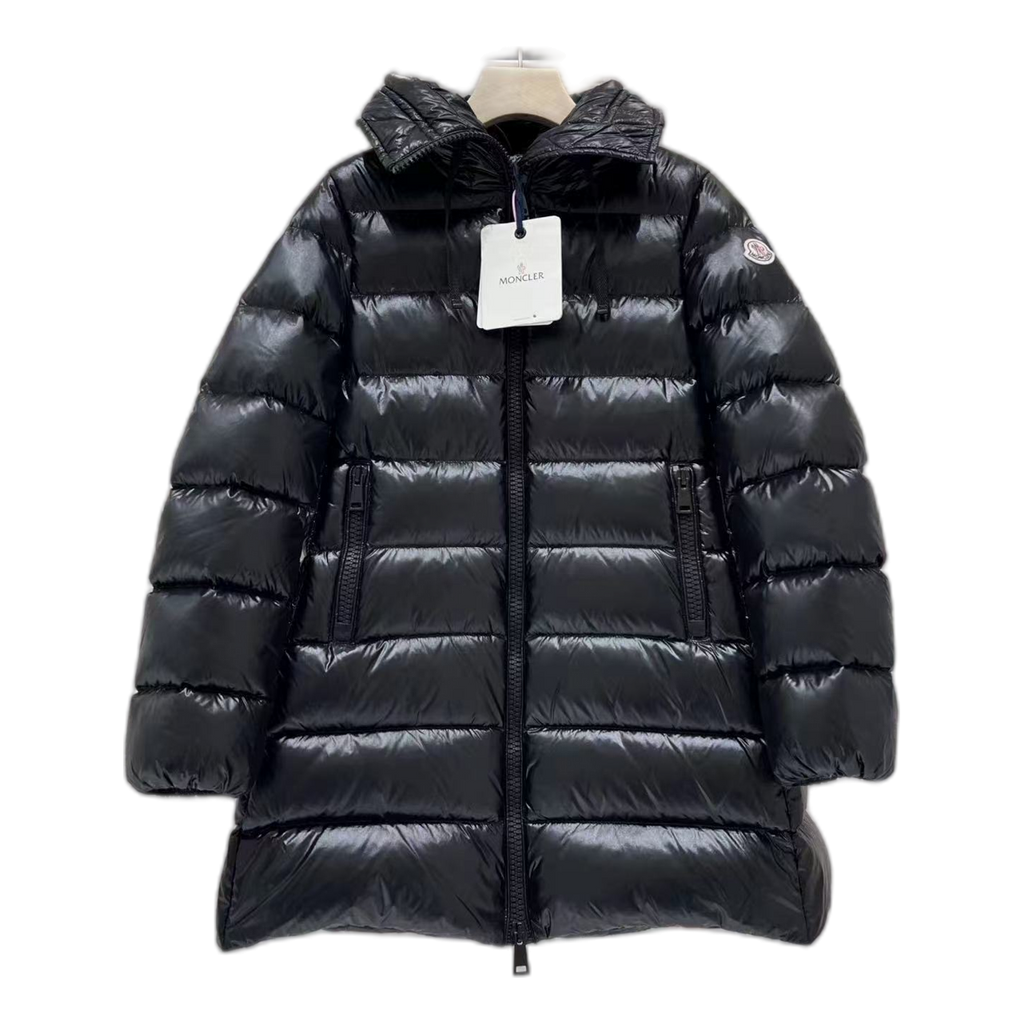 Moncler Suyen Hooded Puffer Coat | Black | Premium Down