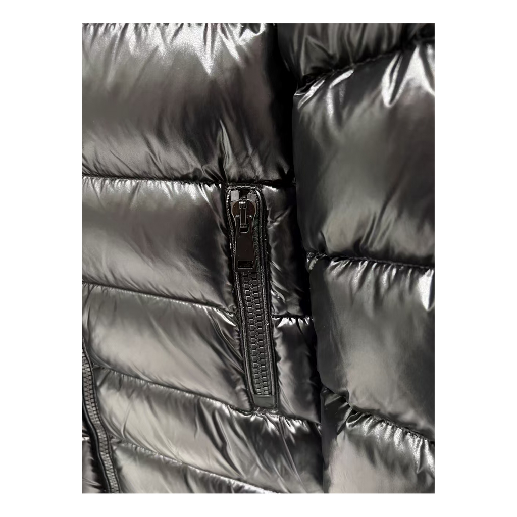 Moncler Suyen Hooded Puffer Coat | Black | Premium Down