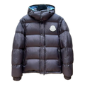 Moncler Oversized Chest-Badge Hooded Puffer Jacket | Premium Down