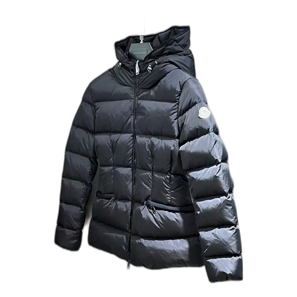 Moncler Drawstring-Hood Fitted Puffer Jacket | Premium Down