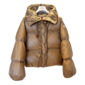 Moncler Borey Hooded Puffer Jacket | Bronze | Premium Down