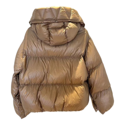 Moncler Borey Hooded Puffer Jacket | Bronze | Premium Down