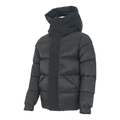 Moncler Tonal-Logo High-Collar Puffer Jacket | Black | Premium Down