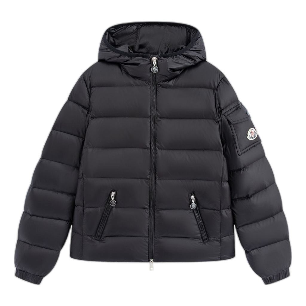 Moncler Gles Fitted Hooded Puffer Jacket | Premium Down