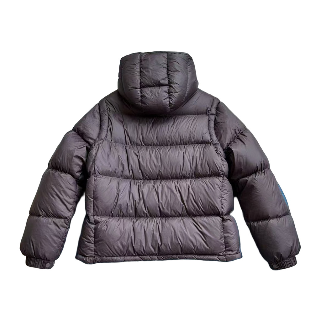 Moncler Cyclone Convertible Down Jacket | Black | Premium Down