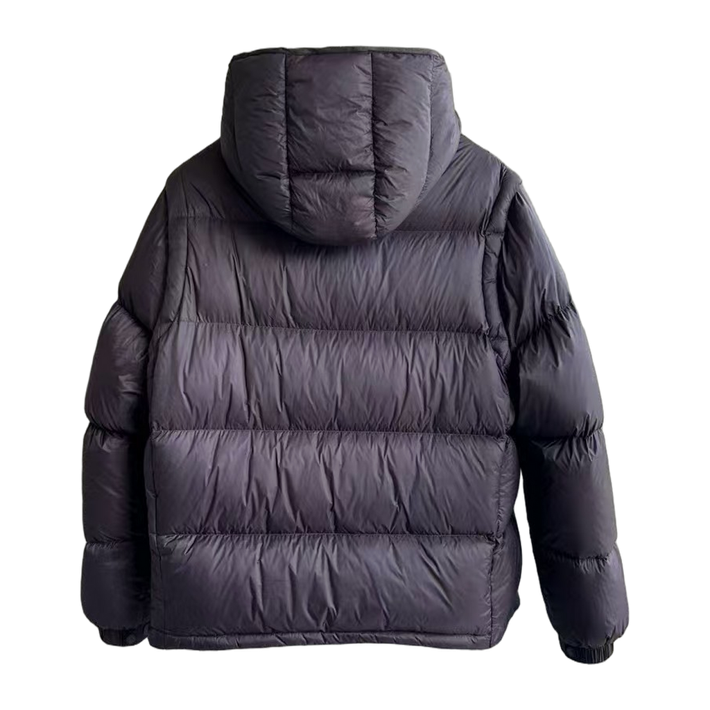 Moncler Cyclone Convertible Down Jacket | Black | Premium Down