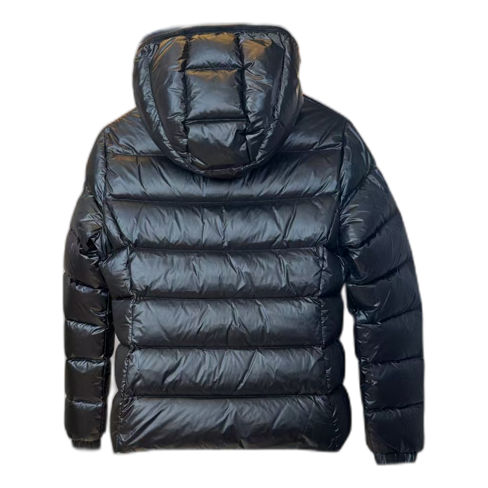 Moncler Gles Glossy Hooded Puffer Jacket | Premium Down