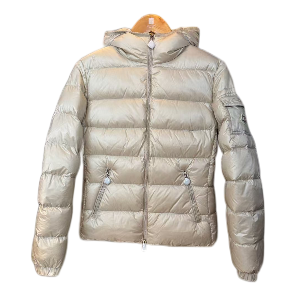 Moncler Gles Glossy Hooded Puffer Jacket | Premium Down