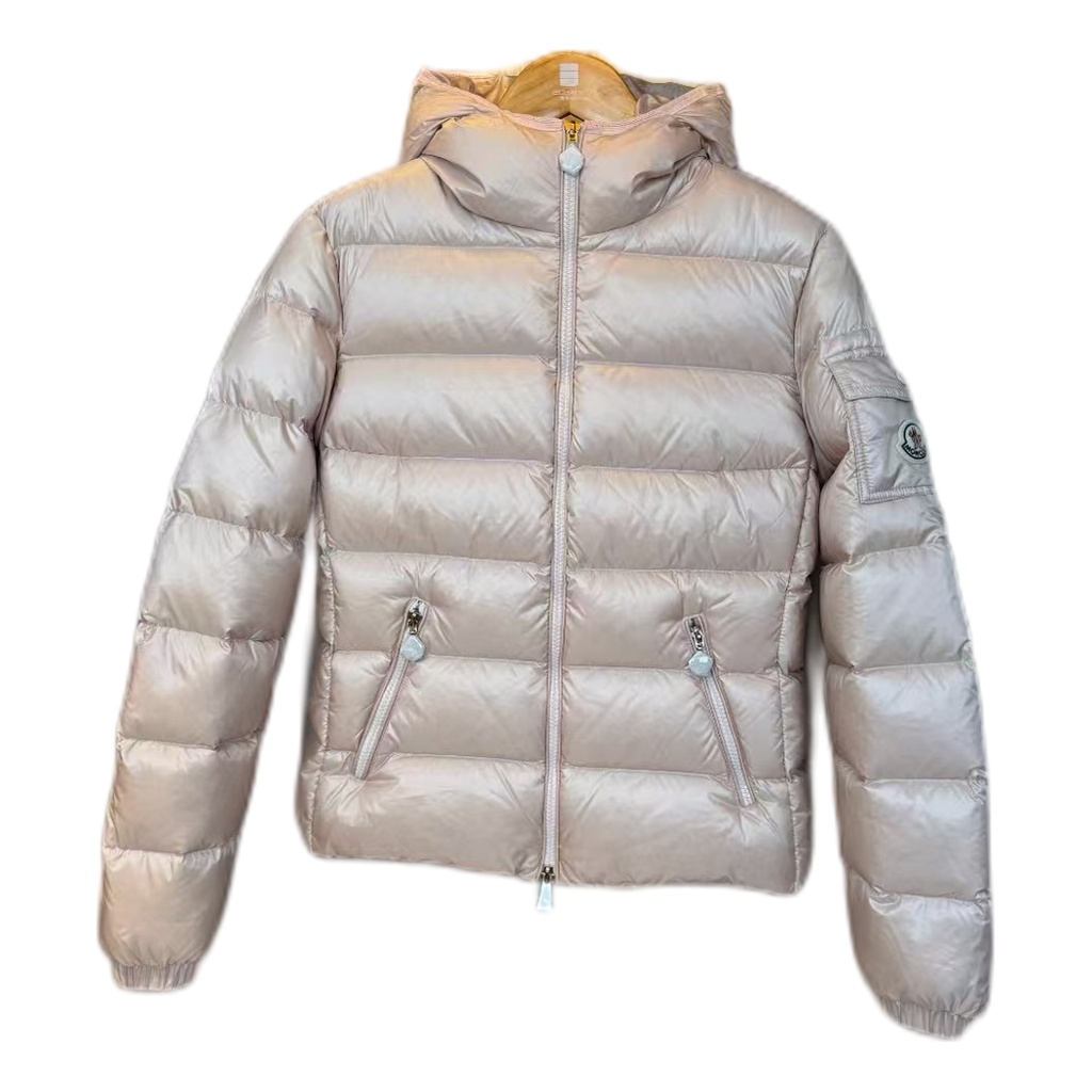 Moncler Gles Glossy Hooded Puffer Jacket | Premium Down