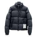Moncler Tonal-Patch Wide-Quilt Hooded Puffer Jacket | Premium Down