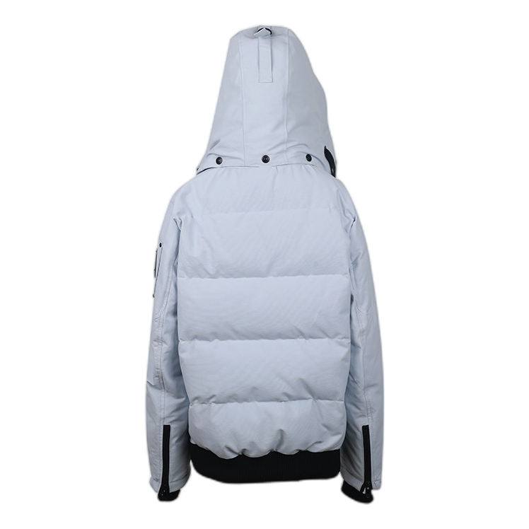 Moose Knuckles Contrast-Pocket Hooded Winter Parka | Canadian Down