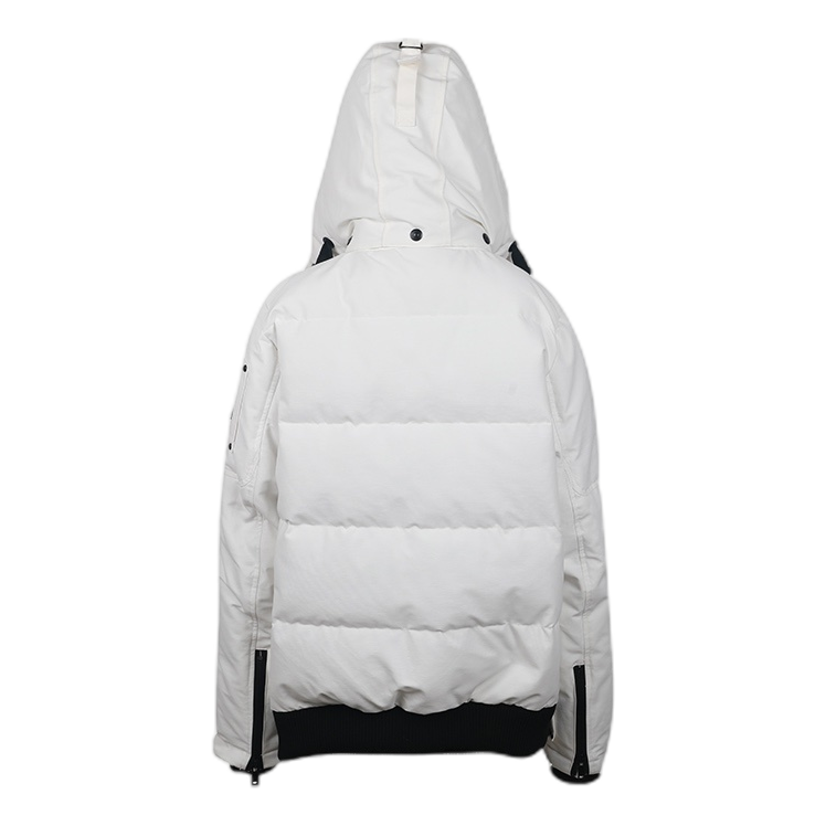 Moose Knuckles Contrast-Pocket Hooded Winter Parka | Canadian Down