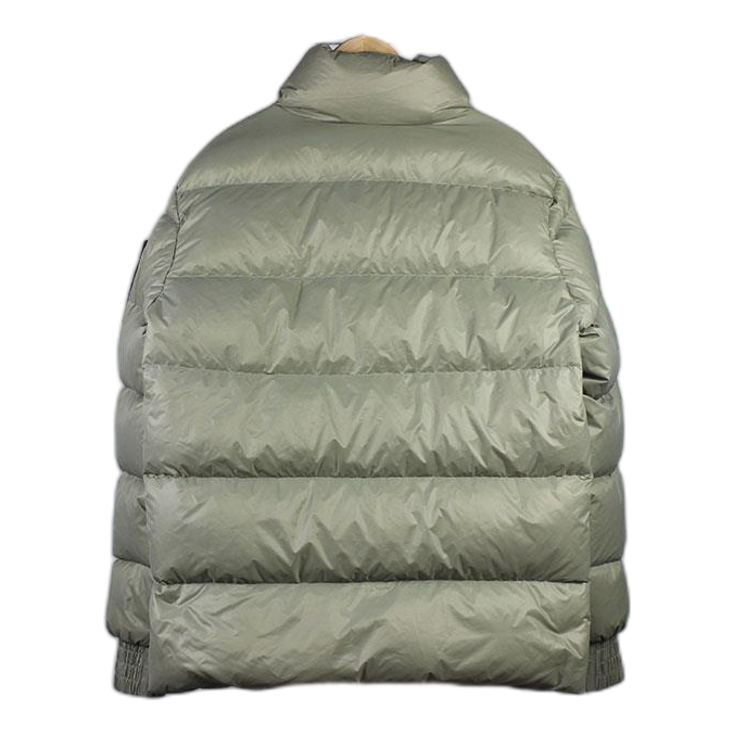 Moose Knuckles Stand-Collar Puffer Jacket | Sage Grey | Canadian Down