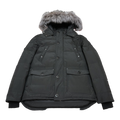 Moose Knuckles Four-Pocket Fur-Trim Hooded Puffer Jacket | Canadian Down
