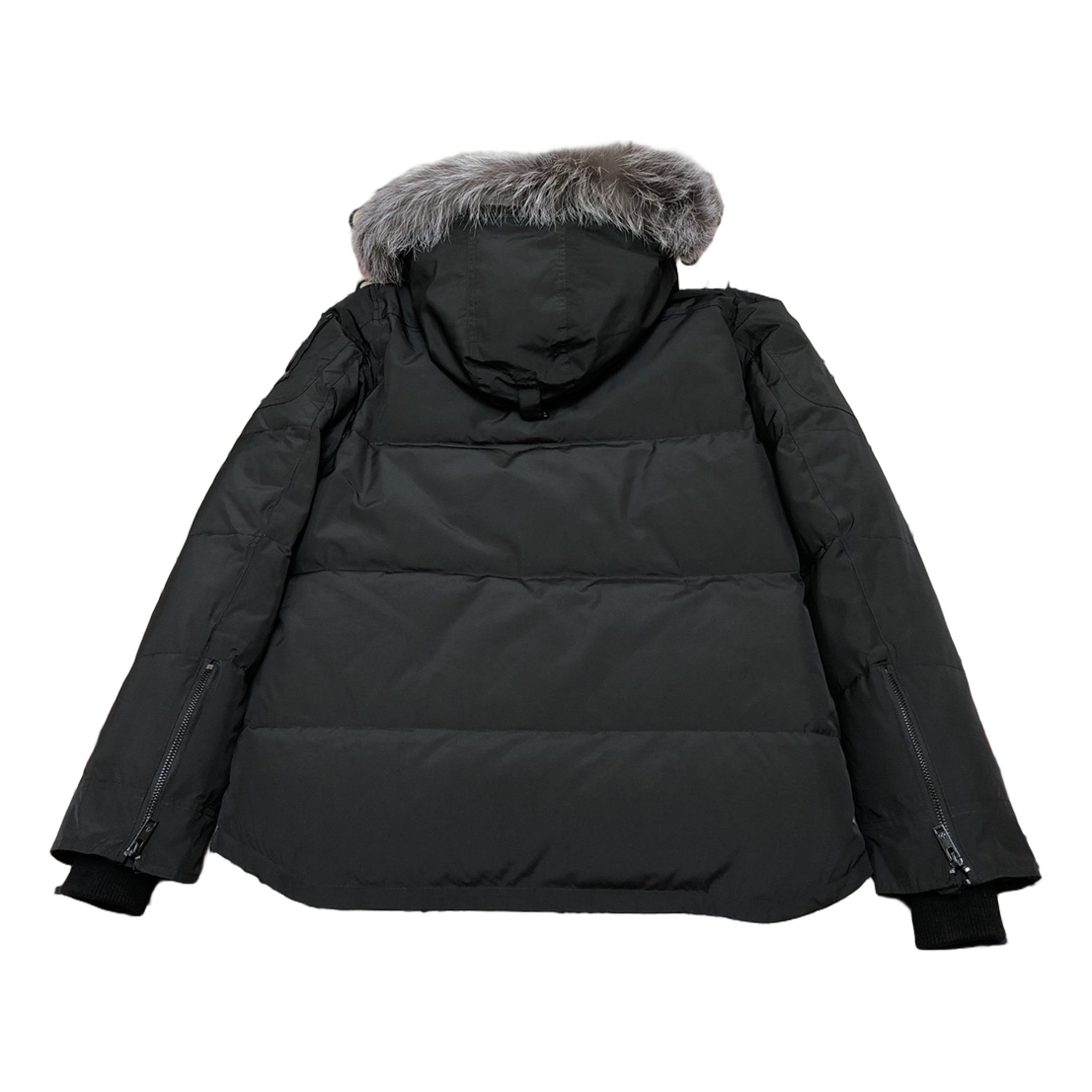 Moose Knuckles Four-Pocket Fur-Trim Hooded Puffer Jacket | Canadian Down