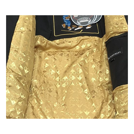 Moose Knuckles Gold 3Q Fur-Trim Puffer Jacket | Black | Canadian Down