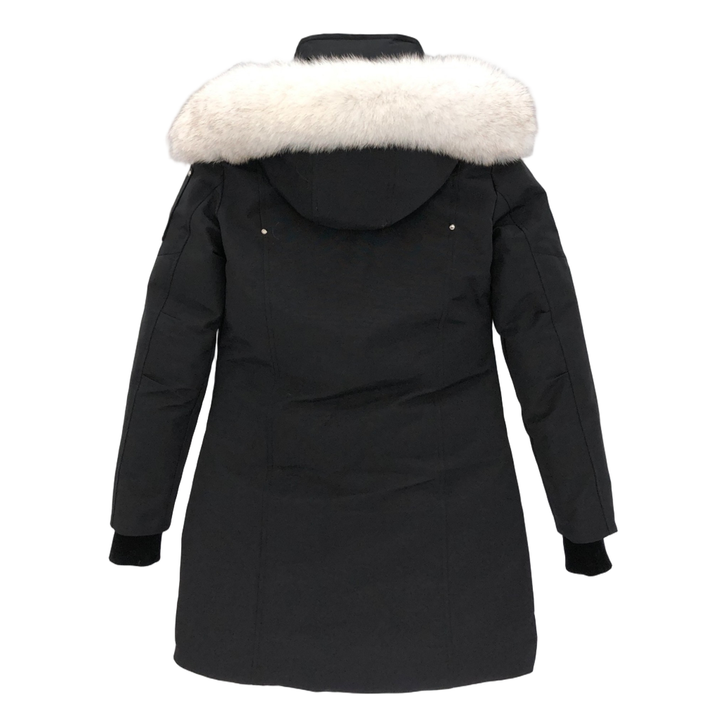 Moose Knuckles Stirling Parka | White Fur Trim | Canadian Down