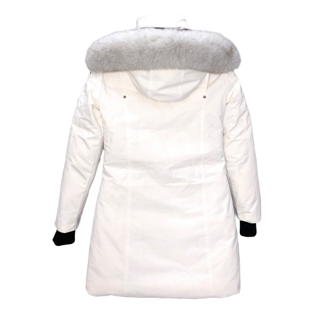 Moose Knuckles Stirling Parka | White Fur Trim | Canadian Down