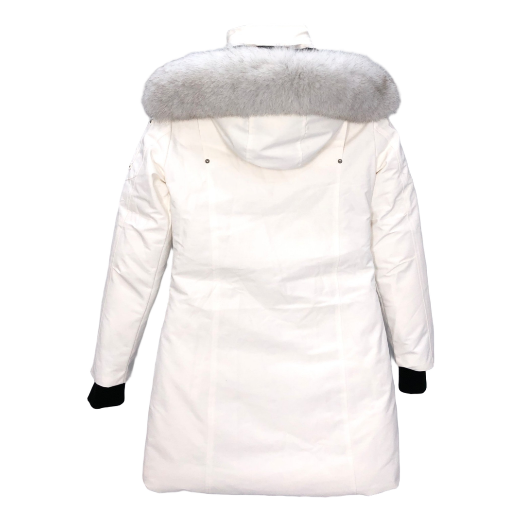 Moose Knuckles Stirling Parka | White Fur Trim | Canadian Down