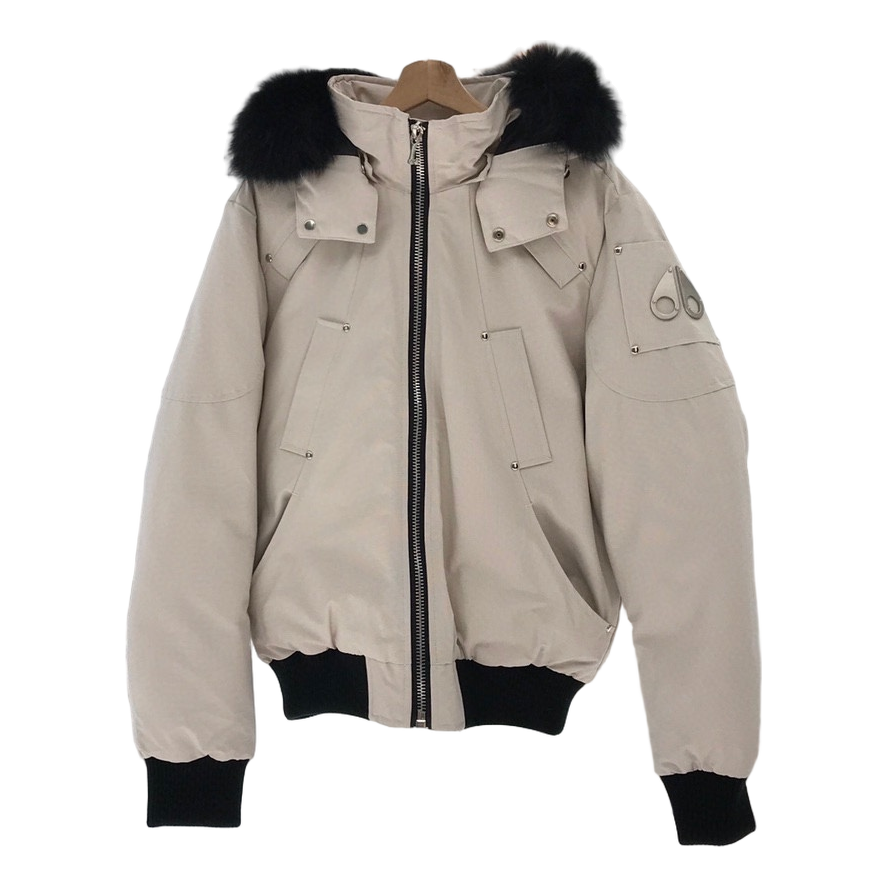 Moose Knuckles Ballistic Fur-Trim Bomber Jacket | Canadian Down