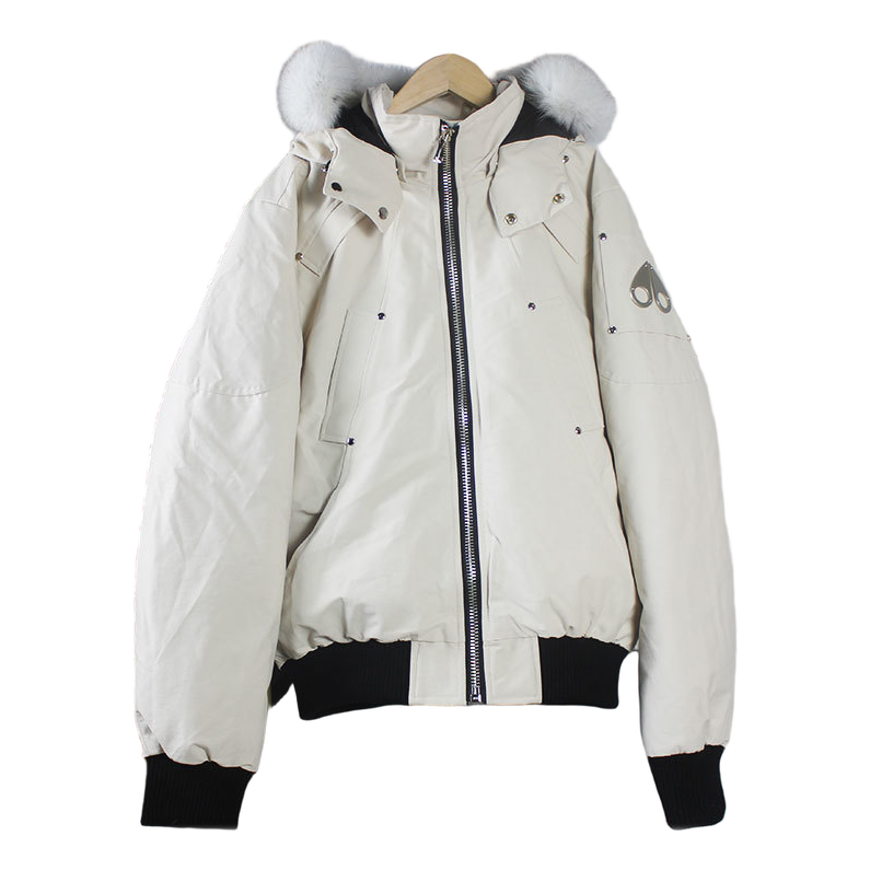 Moose Knuckles Ballistic Fur-Trim Bomber Jacket | Canadian Down