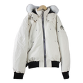 Moose Knuckles Ballistic Fur-Trim Bomber Jacket | Canadian Down