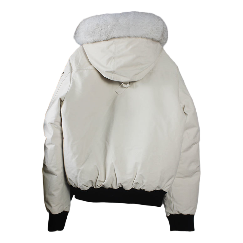 Moose Knuckles Ballistic Fur-Trim Bomber Jacket | Canadian Down