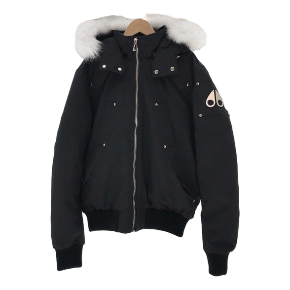 Moose Knuckles Ballistic Fur-Trim Bomber Jacket | Canadian Down