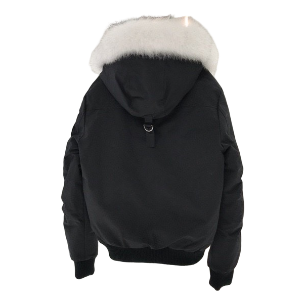 Moose Knuckles Ballistic Fur-Trim Bomber Jacket | Canadian Down