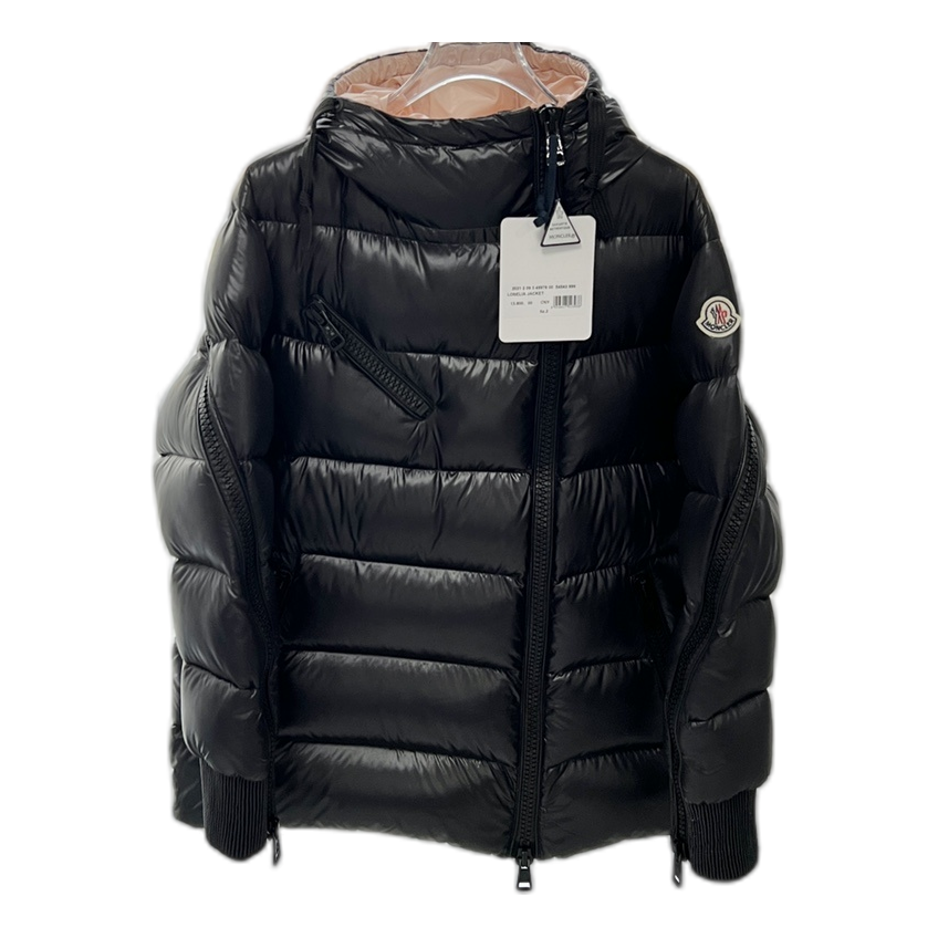 Moncler Liriope Asymmetric-Zip Hooded Puffer Jacket | Premium Down