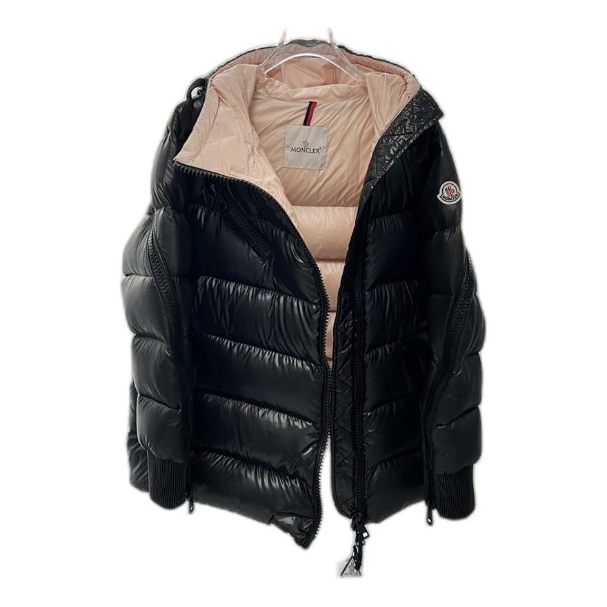 Moncler Liriope Asymmetric-Zip Hooded Puffer Jacket | Premium Down