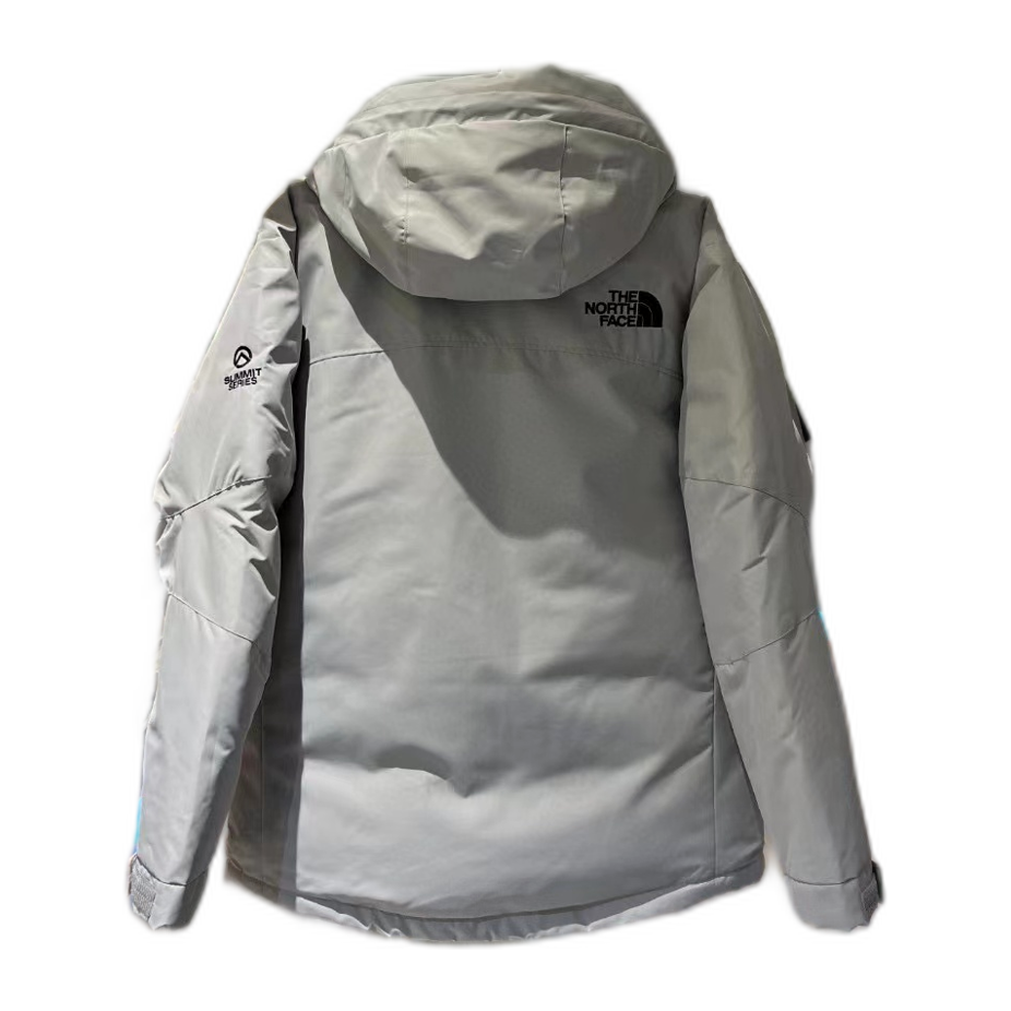 The North Face Himalayan Down Parka | Grey & White | 700-Fill