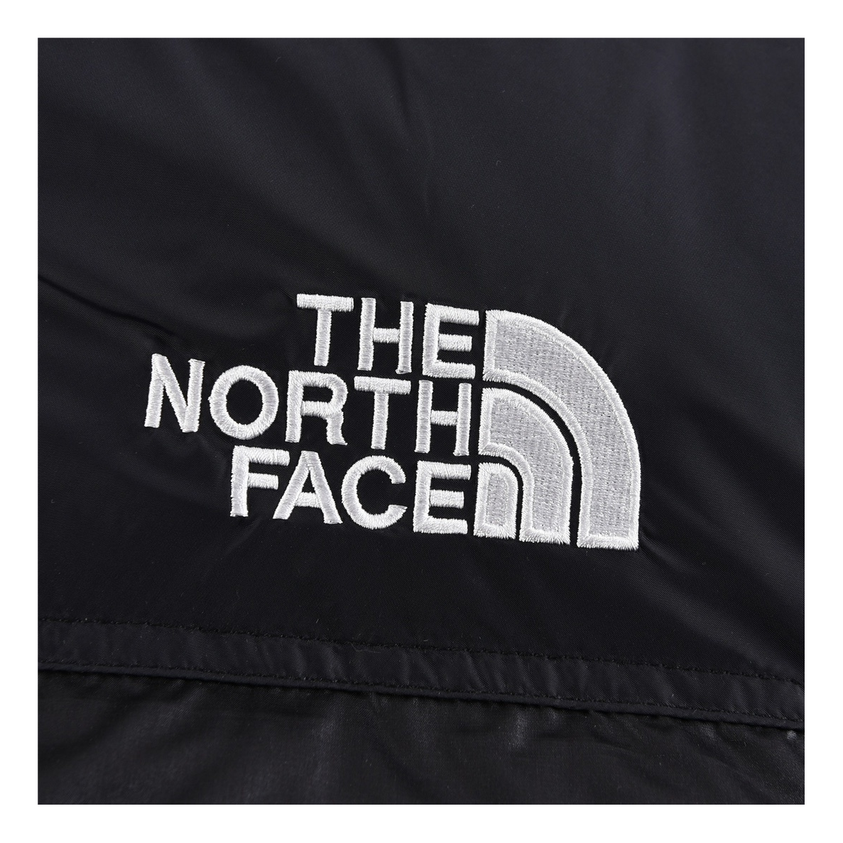 The North Face Contrast-Panel Stand-Collar Puffer Jacket | Two-Tone