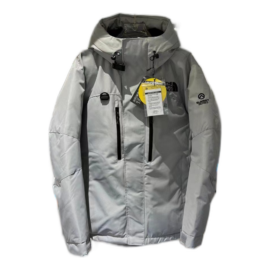 The North Face Himalayan Down Parka | Grey & White | 700-Fill