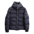 Prada Hooded Puffer Jacket with Sleeve Pouch | Luxury Outerwear